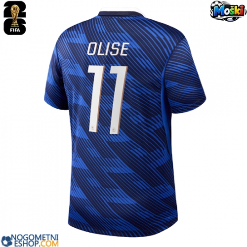 Moški Nogometni dresi Francija Michael Olise #11 Domači SP 2026 Kratek Rokav